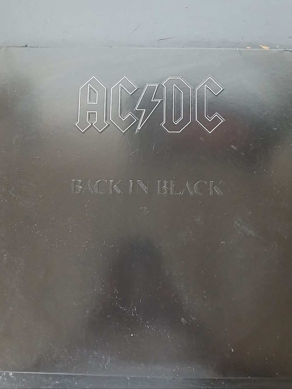 AC/DC's 1980 rock album Back in Black Vinyl Record 2003